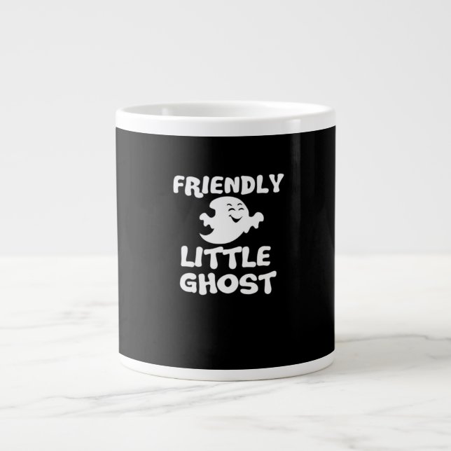 Little Boo Halloween Print Jumbo-Tasse (Vorderseite)