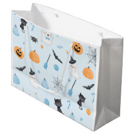 Little Boo ist fast zu blauem Halloween Große Geschenktüte