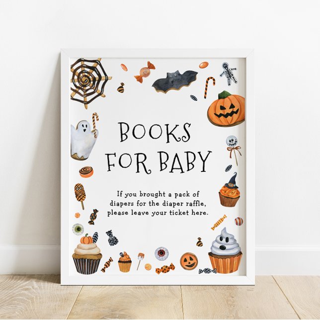Little Boo ist fast zu Halloween Bücher für Baby Poster (Von Creator hochgeladen)