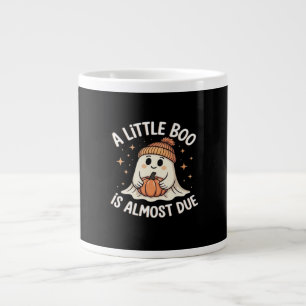 Little Boo ist fast zu Halloween Pregnancy Revea Jumbo-Tasse