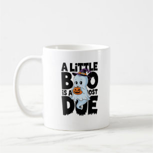 Little Boo ist fast zu Niedlichen Halloween-Schwan Kaffeetasse