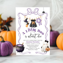 Little Boo kommt bald Mädchen Wäscheleine Babypart