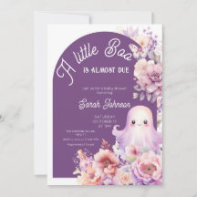 Little Boo Lila Halloween Baby Girl Dusche