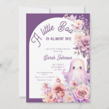 Little Boo Lila Halloween Baby Girl Dusche