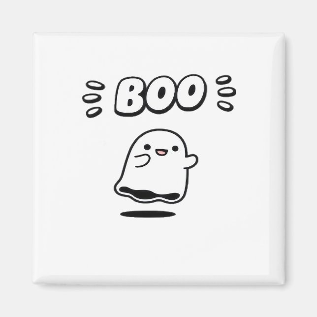 Little Boo Minimal Style Magnet (Vorne)