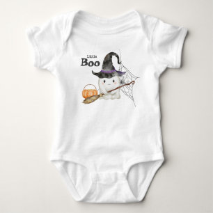 Little Boo Niedlich Ghost Halloween 1. Geburtstag Baby Strampler