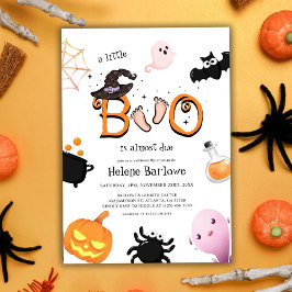 Little Boo Niedlich Halloween Kinderdusche Einladung
