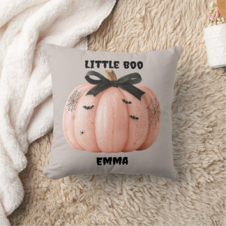 Little Boo Personalisiert Halloween Pumpkin Kissen