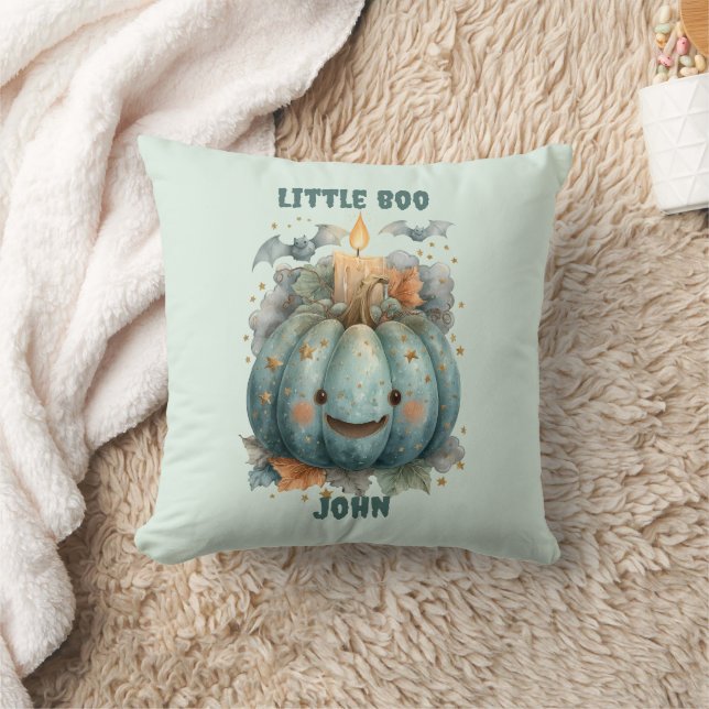 Little Boo Pumpkin for Boys Kissen (Decke)