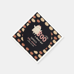 Little Boo soll Girl Halloween Babydusche haben Serviette