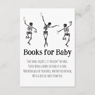 Little Boo Tanzende Skelette Books for Baby Einlag Begleitkarte