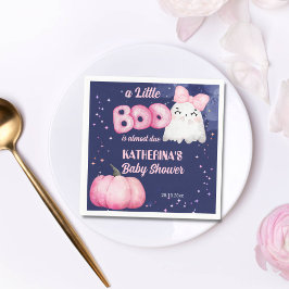 Little Boom Halloween Baby Girl Dusche Serviette