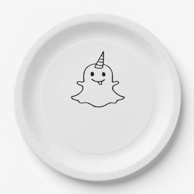 Little Boonicorn Trendy Unique Pappteller (Vorderseite)