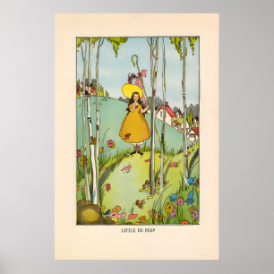Little Bop Peep - Affiche de Comptine