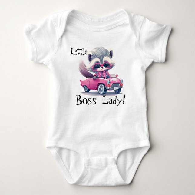 Little Boss Lady Baby Strampler (Vorderseite)