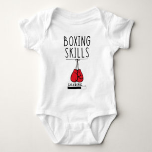 Little Boxer Baby - Boxfähigkeiten - Schlagen Strampler