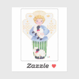 Little Boy Angel Sticker