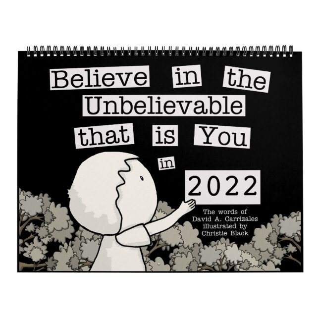 Little Boy Arres Words 2022 (Large) Calendar Kalender (Titelbild)