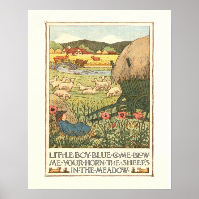 "Little Boy Blue" Poster (Vorne)