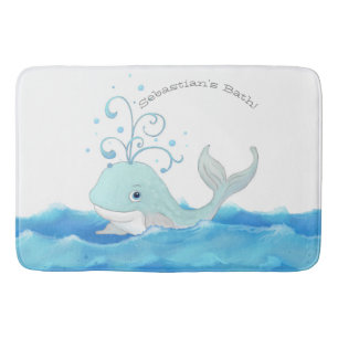 Little Boy Personalisiert Bath Wohngestaltung Nied Badematte