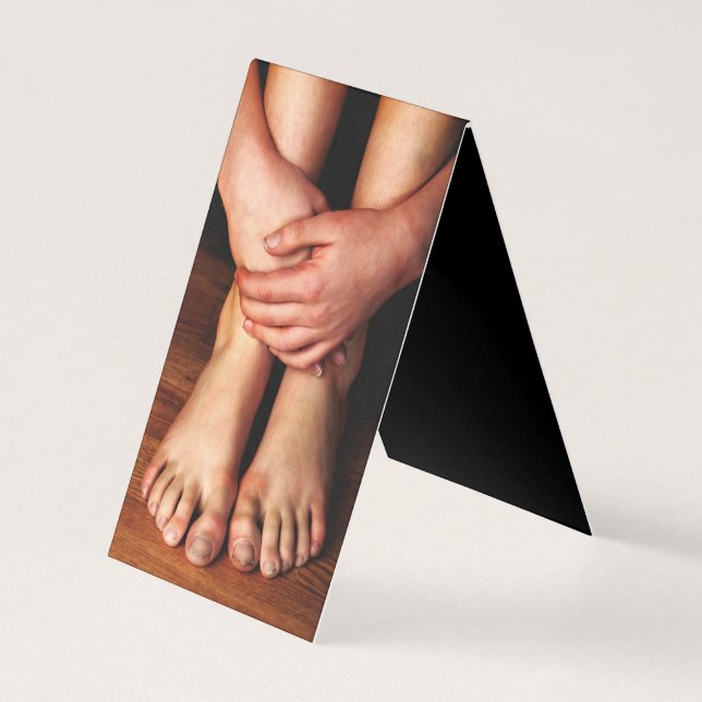 Little Boyfüße und -hände Visitenkarten (Vorderseite)