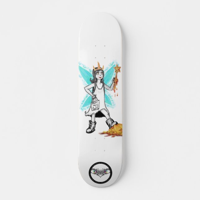 Little Brat Halloween fairy cosplay Anzug Skateboard (Vorne)