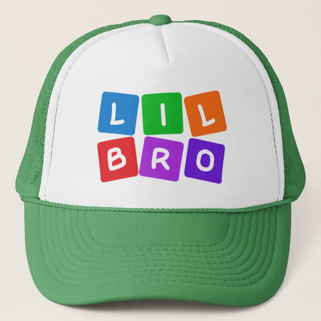 Little Bro hats Truckerkappe (Vorderseite)