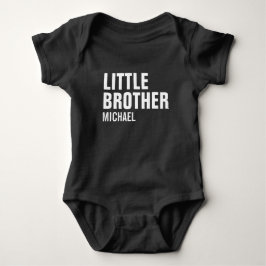 Little Brother Custom Baby Bodysuit Baby Strampler