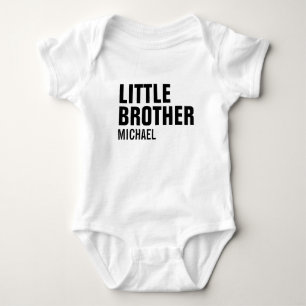 Little Brother Custom Baby Bodysuit Strampler