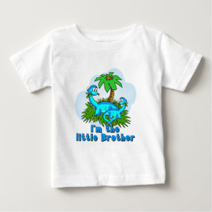 Little Brother Dinosaurier Baby T-shirt