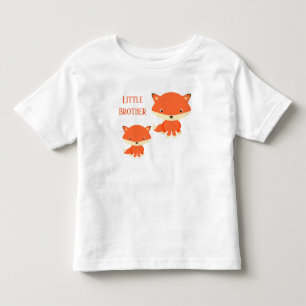 Little Brother Foxes Kleinkind T-shirt