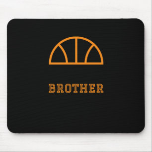 Little Brother Größter Fan Basketball Mousepad