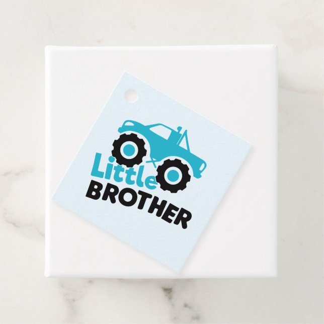 Little Brother Monster Truck Geschenkanhänger (Beispiel)