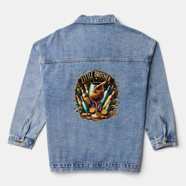 Little Brother Party Time Jeansjacke (Rückseite)