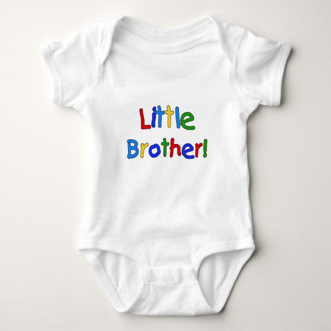 Little Brother Primary Colors Tshirts and Gifts (Vorderseite)