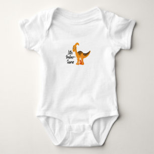 Little Brother Saurus, Dinosaur Baby Geschenk Strampler