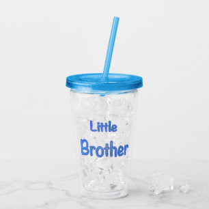 Little Brother Typografy Acryltrinkbecher