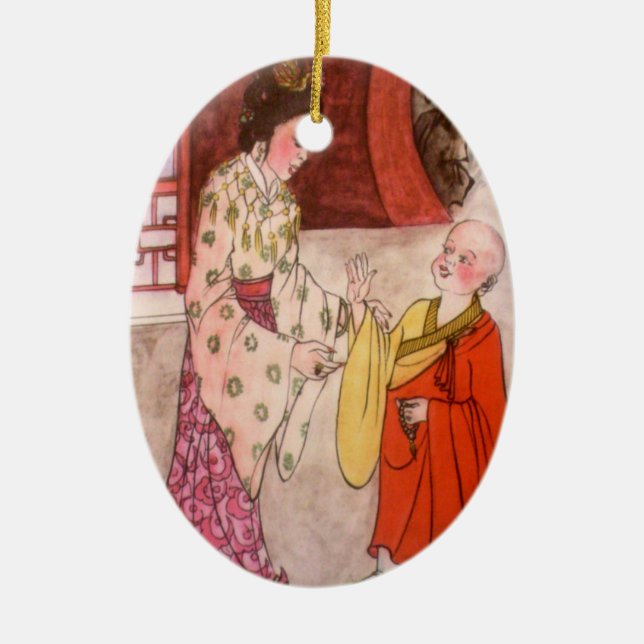 Little Buddhist Monk Ornament (Vorne)