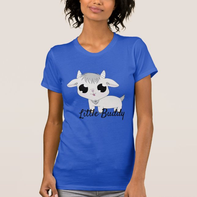 Little Buddy Tshirt - Blau (Vorderseite)