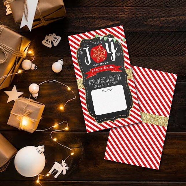 "Little Bundle of Joy" Weihnachtsdusche Begleitkarte (Von Creator hochgeladen)