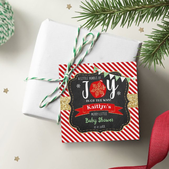 "Little Bundle of Joy" Weihnachtsdusche Geschenkanhänger (Von Creator hochgeladen)