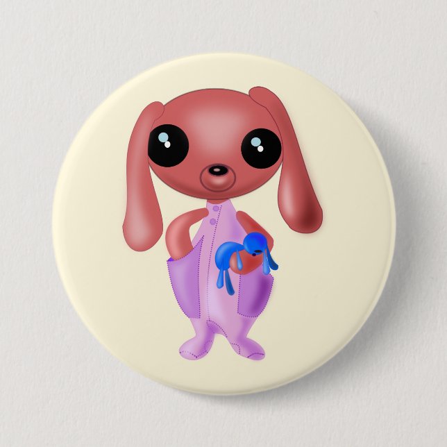 Little Bunny Button - Ihre Farbe (Vorderseite)