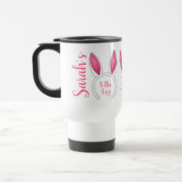 Little Bunny Personalisiert New Baby Ankündigung Reisebecher