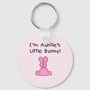 Little Bunny T-shirts und Geschenke rosa Tante Schlüsselanhänger