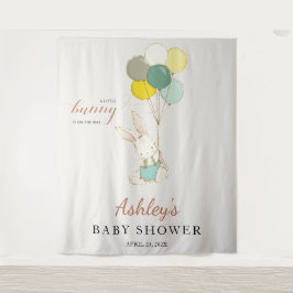 Little Bunny Welcome Baby Dusche Wandteppich