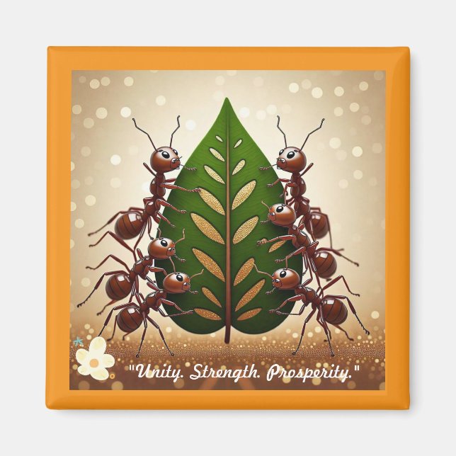 "Little but Mighty" Magnet (Vorne)