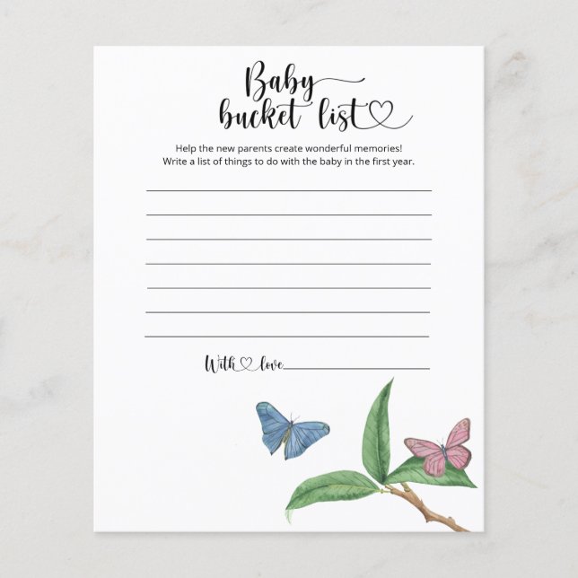 Little Butterflies - Babywulst (Vorderseite)