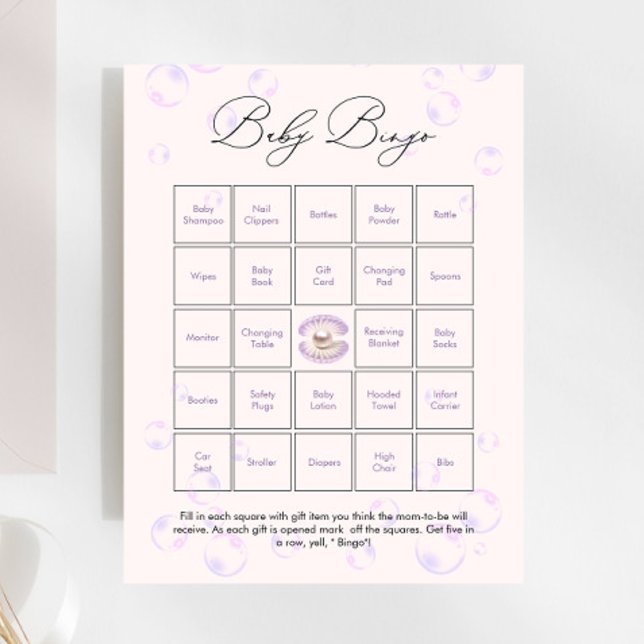 Little Butterfly Baby Bingo Baby Showspiel (Von Creator hochgeladen)