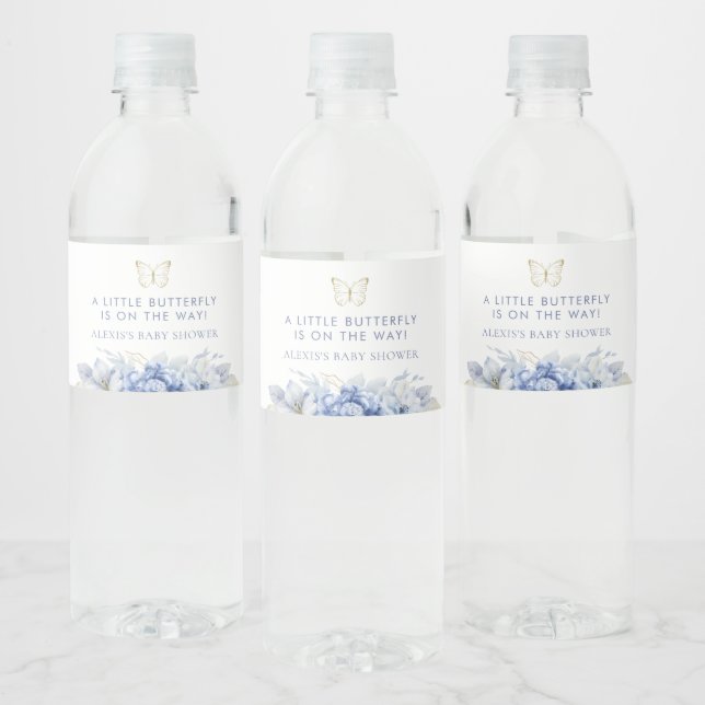 Little Butterfly Boy Baby Dusche (Flaschen)