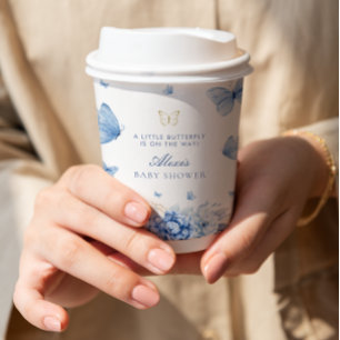 Little Butterfly Boy Baby Dusche Pappbecher